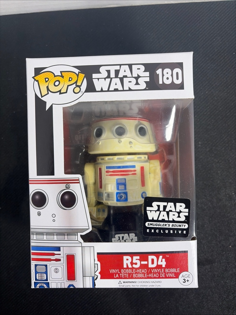 Funko Pop Star Wars #180 R5-D4 Smuggler's Bounty Exclusive 2017